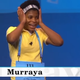 Zaila Avant-garde celebrates her big win, extensive knowledge of shrubbery.